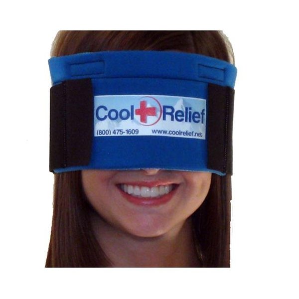 Cool Relief Cool Relief CRSE-1 Soft Gel Eye Ice Wrap by Cool Relief -1 Removeable Insert CRSE-1